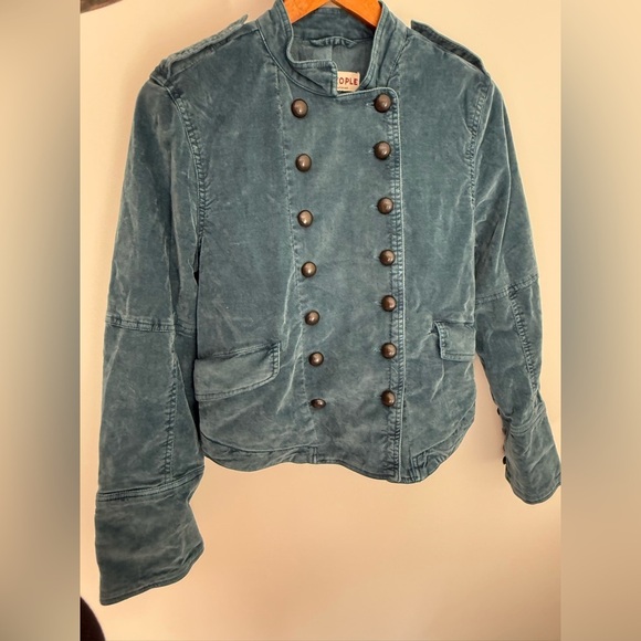 Lotty Velvet Jacket NWOT still sea - Picture 7 of 7